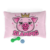 Pink Slam Pig Pet Bed Size Small