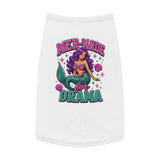 Mermaid Graphic for Drama Pet Tank Top | Mermaid Illustration, Pink Teal Design