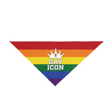 Gay Icon Pet Bandana — LGBTQ+ Pride Dog Accessory