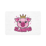 Slampig Pig Princess Pet Food Mat | Non-Slip Feeding Mat