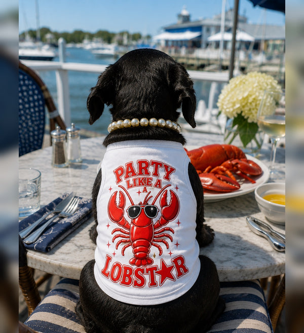 Party Like a Lobstar Pet Tank
