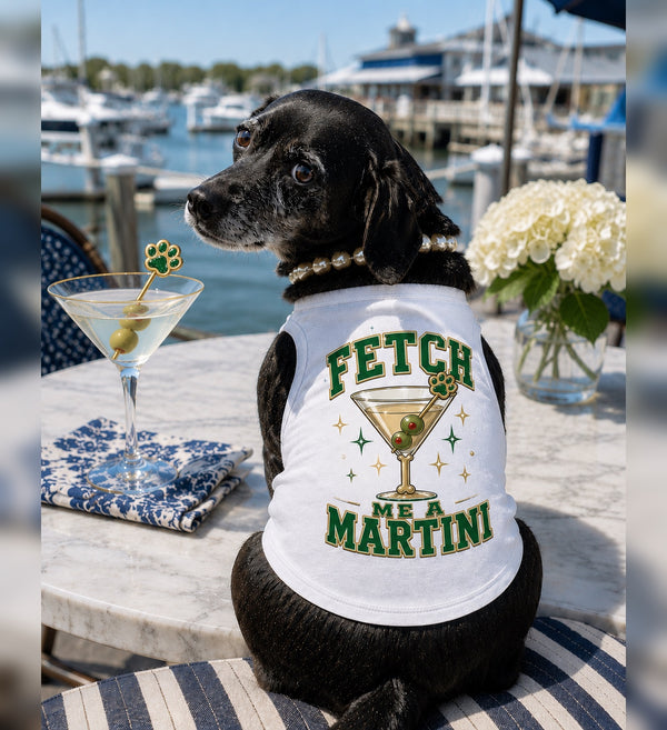 Fetch me a Martini Pet Tank