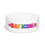Gay Icon Pet Bowl