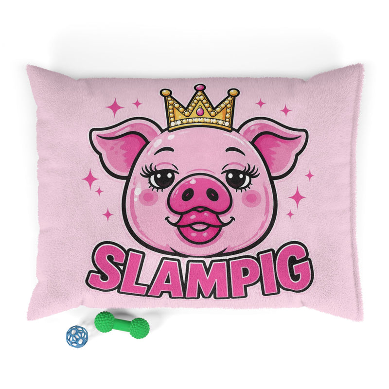 Pink Slam Pig Pet Bed